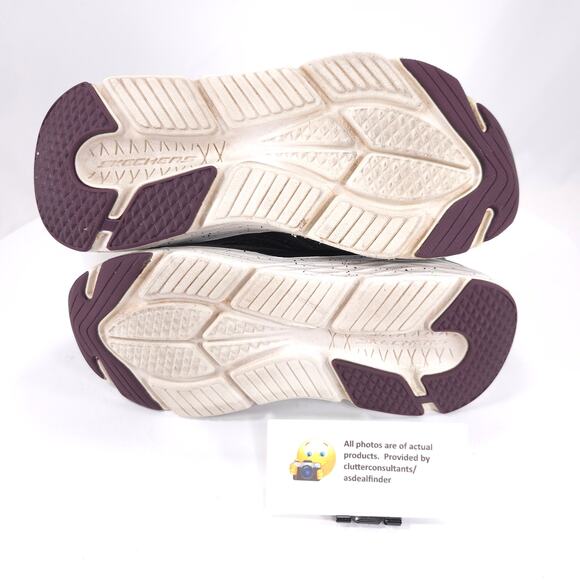 Skechers Ultra Go Run Athletic Running Lace Up Shoe Womens Size 7.5 128269 Black - Picture 9 of 9